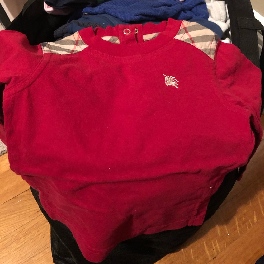Baby Burberry shirt